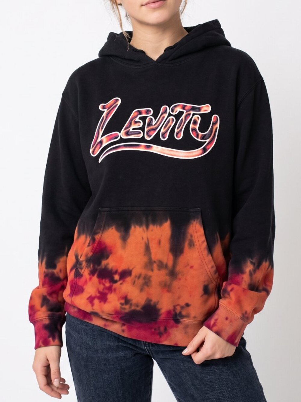 Levity Tie-Dye Hoodie Size Medium
